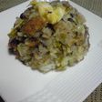 コロッケ・高菜 チャーハン