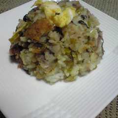 รูปของ コロッケ・高菜　チャーハン