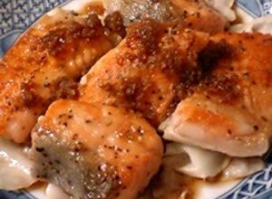 キャベツ甘〜い☆鮭ムニエルにんにく醤油-レシピのメイン写真
