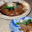 レンコンと挽肉の中華蒸し
