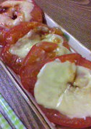 トマトのチーズ焼き-レシピのメイン写真