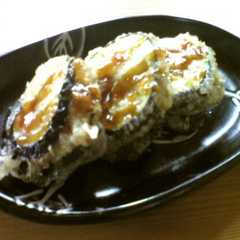 รูปของ ナスの＊ひき肉はさみ揚げ