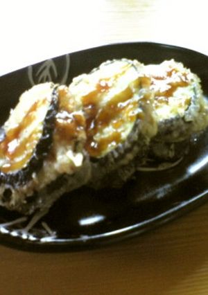 ナスの＊ひき肉はさみ揚げ-レシピのメイン写真