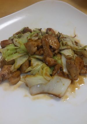 お弁当に☆鶏キャベツのオイスター炒め-レシピのメイン写真