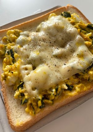 かぼちゃの皮　トースト　サラダにも🥗-レシピのメイン写真