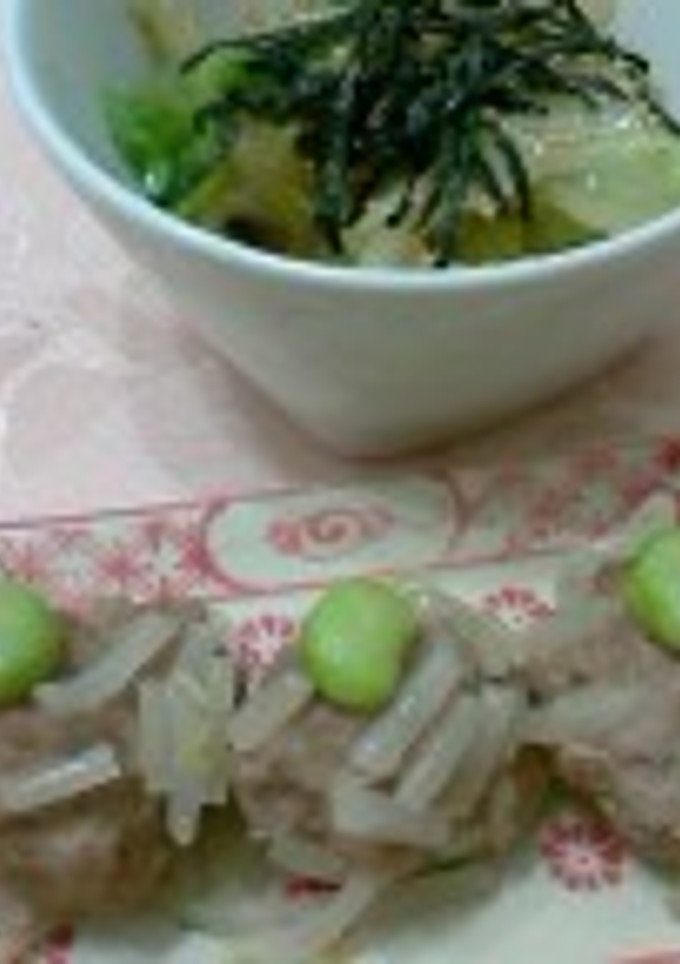 もやししゅうまい＆もやしの炒め物-レシピのメイン写真