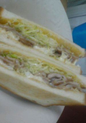 ☆しょうが焼きサンドイッチ☆-レシピのメイン写真