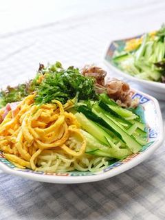 自慢の冷麺♪ 冷やし中華-レシピのメイン写真