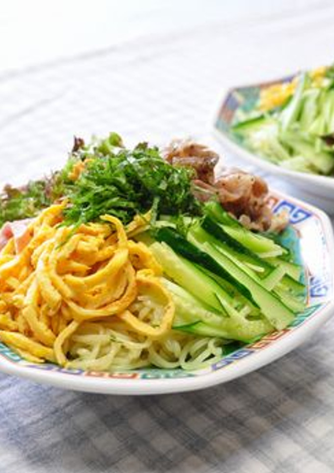 自慢の冷麺♪　冷やし中華-レシピのメイン写真
