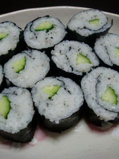 きゅうりで☆韓国風かっぱ巻き♪-レシピのメイン写真
