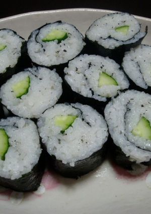 きゅうりで☆韓国風かっぱ巻き♪-レシピのメイン写真
