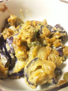 ★簡単★おふくろの味 なすの味噌炒め★-レシピのメイン写真