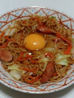 ウィンナー入り焼きそば-レシピのメイン写真