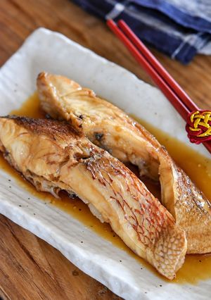 おばあちゃんの鯛の煮付け-レシピのメイン写真