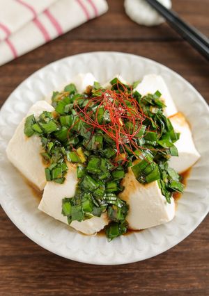 ピリ辛♡ニラだれのくずし冷奴-レシピのメイン写真