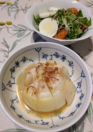 丸ごと玉ねぎレンチン-レシピのメイン写真