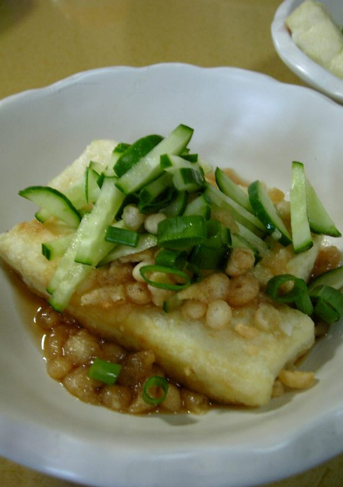 簡単☆揚げずに「揚げだし豆腐」！！-レシピのメイン写真