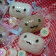 キャラ弁シナモンとモカのおにぎり