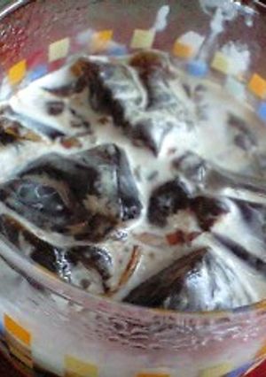 寒天コーヒーゼリーでドロリッチ-レシピのメイン写真
