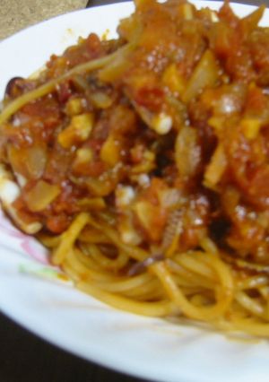 イカとわたのパスタ-レシピのメイン写真
