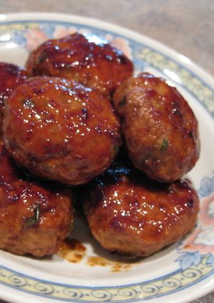 ☆インゲン入り照り焼きつくね☆～お弁当～-レシピのメイン写真