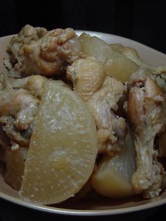簡単美味しい手羽中と大根のめんつゆ煮-レシピのメイン写真
