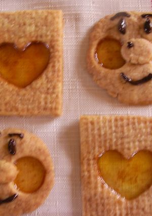 飴ちゃんで♪アンパンマンクッキー-レシピのメイン写真