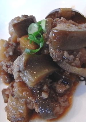 ☆Love離乳食☆ナスと豚のケチャップ煮-レシピのメイン写真