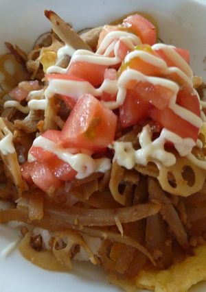 きんぴら卵丼-レシピのメイン写真