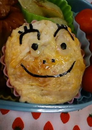 オムライス弁当☆バーバズー☆のつもり-レシピのメイン写真