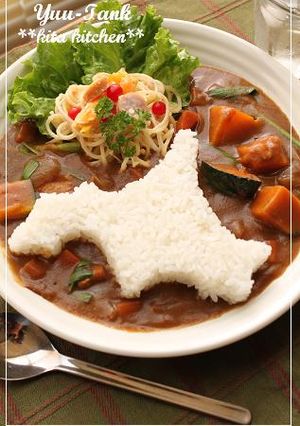 豚バラとニラのスタミナ夏カレー♬♩♫♪-レシピのメイン写真