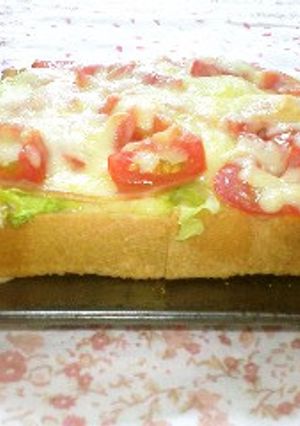 簡単☆朝食チーズたっぷりトースト　-レシピのメイン写真