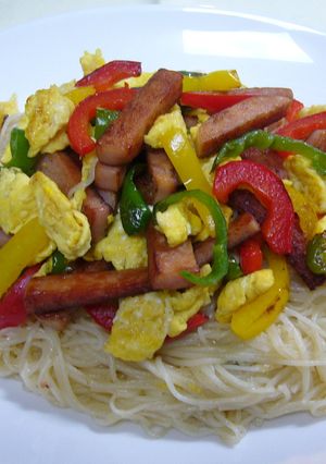 カラフル☆そうめんチャンプルー-レシピのメイン写真