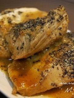 サバの胡麻味噌煮♪-レシピのメイン写真