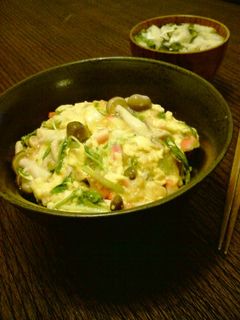 節約料理!カラフル卵丼-レシピのメイン写真