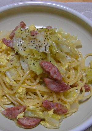 フライパン一つで簡単☆キャベツのパスタ-レシピのメイン写真
