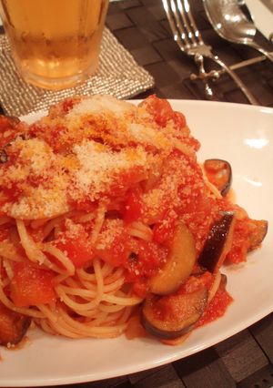 ●簡単☆なすのトマトパスタ●-レシピのメイン写真