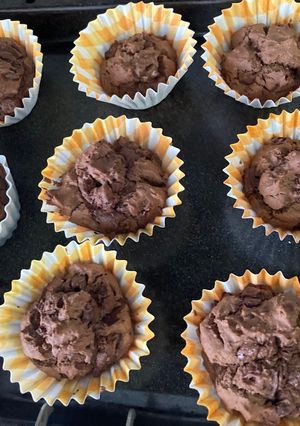 チョコマフィン(米粉甘さ控えめ)-レシピのメイン写真