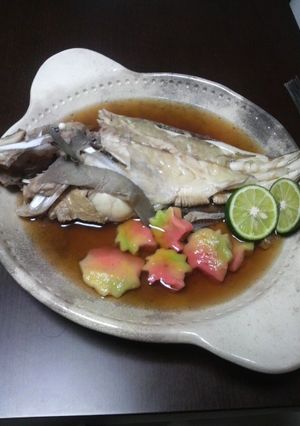 うまづらはぎの煮付け-レシピのメイン写真