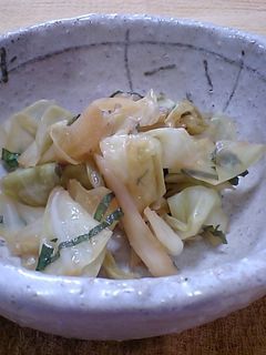 キャベツのおひたし風-レシピのメイン写真
