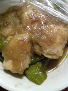 鶏肉とバナナピーマンのおろし煮-レシピのメイン写真