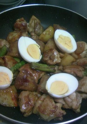 鶏親子の照り焼き-レシピのメイン写真