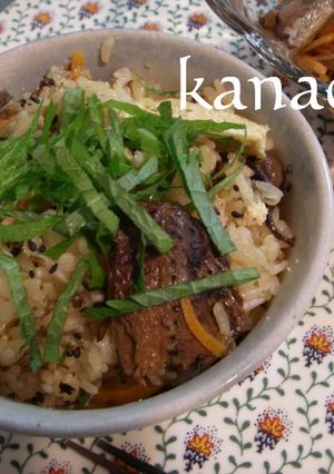 ♫♪手抜きおいしい炊き込みご飯♬♩-レシピのメイン写真