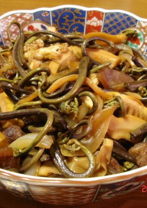 牛肉と生あげの炒め煮★春仕様-レシピのメイン写真