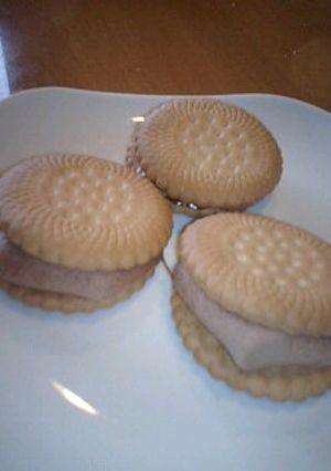 のせてチン♪だけでマシュマロサンド-レシピのメイン写真