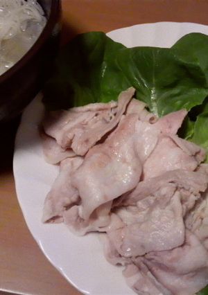 豚しゃぶ素麺-レシピのメイン写真