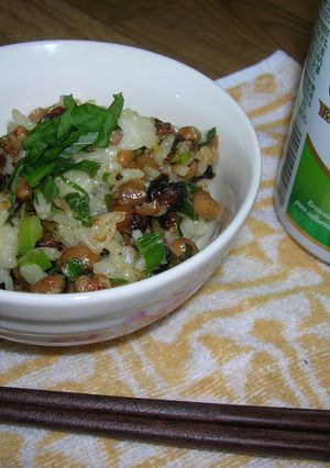 納豆チャーハン-レシピのメイン写真