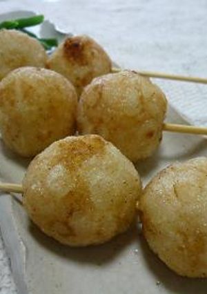 モチモチれんこん串団子-レシピのメイン写真
