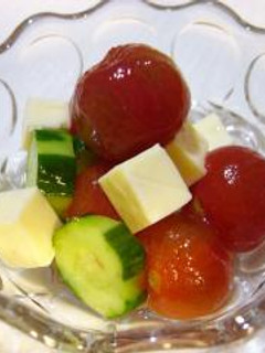お酢とはちみつでデザートサラダ-レシピのメイン写真