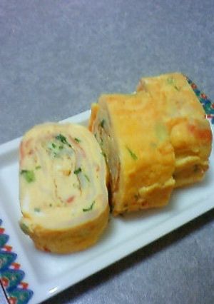お弁当にも★かにかまin卵焼き-レシピのメイン写真